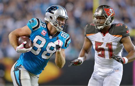 Panthers: Greg Olsen ranked No. 5 on top tight end list