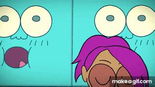 OK K.O.! | Facing Rad and Enid's Fears | Cartoon Network on Make a GIF