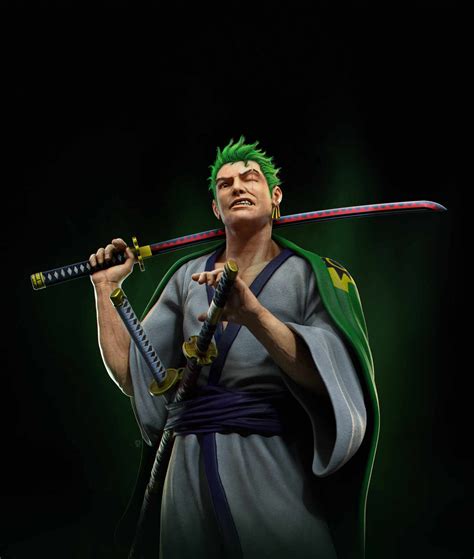 Zoro fanart - ZBrushCentral