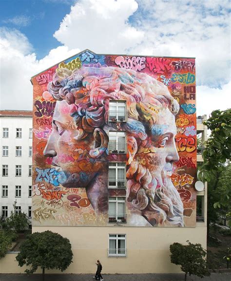 Mural Fest in Berlin, Germany - PichiAvo | Murales de arte callejero, Murales, Murales graffiti