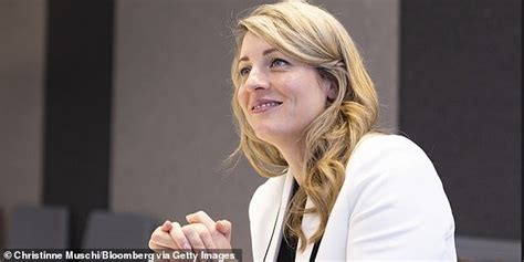 Canada's foreign affairs minister Melanie Joly says she's keeping an eye on US in case it ...