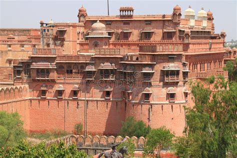 Tower in Bikaner fort stock photo. Image of bastion, defense - 6614620