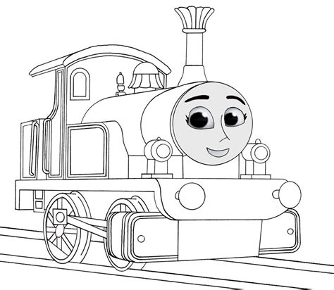 Thomas the tank engine coloring pages