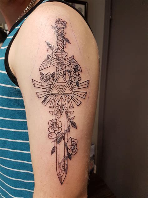 Zelda themed tattoo! : r/zelda