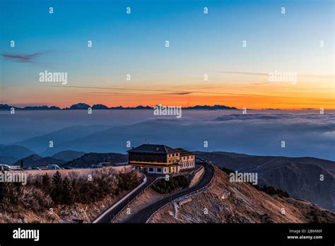 Italy Veneto - Monte Grappa - Rifugio Bassano Stock Photo - Alamy