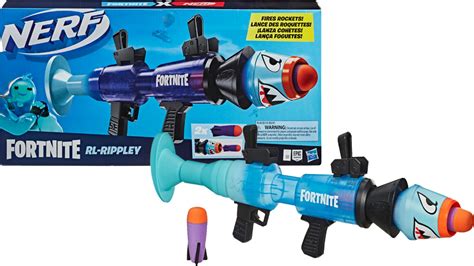 Nerf Fortnite RL Blaster Fuego De Cohetes De Espuma Incluye Cohetes ...