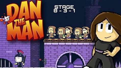 DAN THE MAN STAGE 8 - 3 - 1 CON TODAS LAS ÁREAS SECRETAS | GAMEPLAY ...