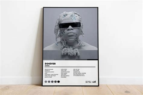 Gunna DS4EVER Album Poster ,Album Art , Wall Decor