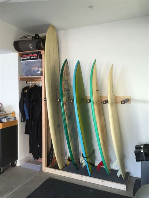 Image result for garage surfboard storage | Surfboard storage, Diy ...