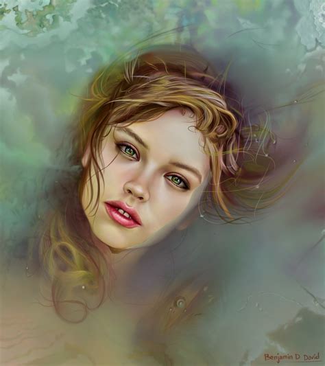 ArtStation - Girl in water