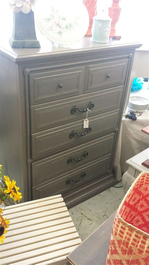 Chest of drawers. Amy howard one step paint. "Graphite " | Refinishing furniture, Painted ...