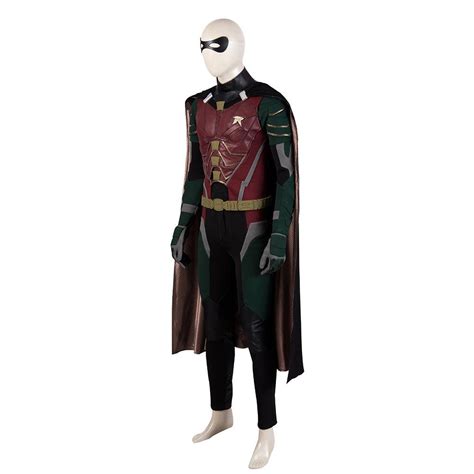 Xcoser DC Titans Season 1 Robin Cosplay Costume