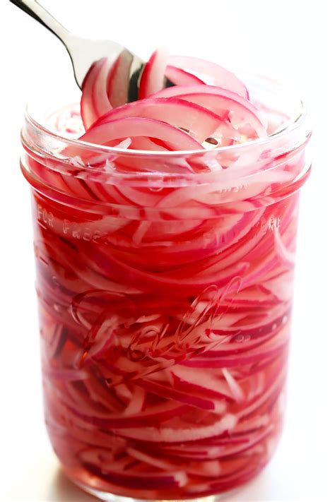 Quick Pickled Red Onions - Gimme Some Oven