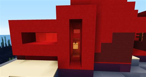 RED concrete Minecraft Map