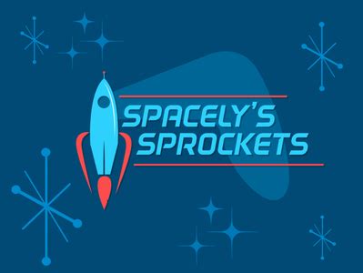 Spacely's Sprockets Logo by Christina Hall on Dribbble