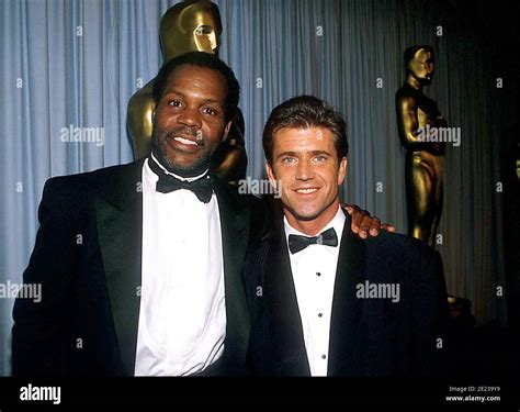 Danny Glover And Mel Gibson at The 60th Academy Awards on April 11 ...