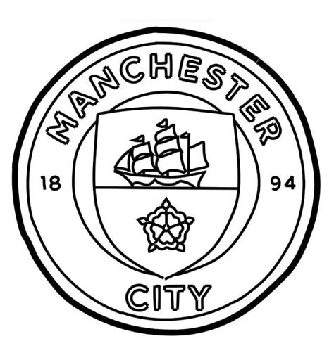 Manchester City coloring pages - ColoringLib