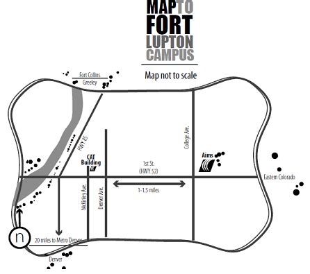 Aims Community College Greeley Campus Map | Island Maps