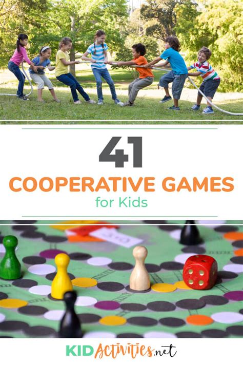 41 Fun Cooperative Games for Kids - Kid Activities | Cooperative games, Kids group activities ...