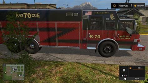 FS17 RCFD RESCUE 70 V1.0 • Farming simulator 19, 17, 22 mods | FS19, 17, 22 mods