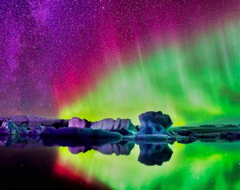 rainbow aurora | Northern lights, Aurora borealis northern lights, Northern lights photo