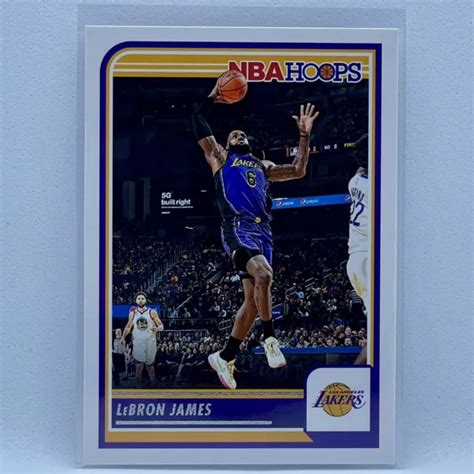 LEBRON JAMES LOS Angeles Lakers 2023-24 Panini NBA Hoops #52 EUR 1,84 - PicClick FR