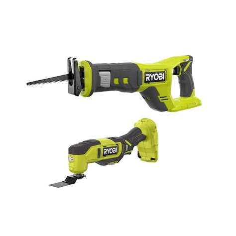 Ryobi ONE+ 18V Cordless 2-Tool Combo Kit with Multi-Tool and ...