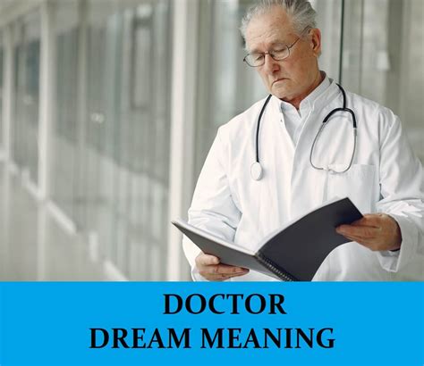 Doctor Dream Meaning - Top 20 Dreams About Doctor : Dream Meaning Net