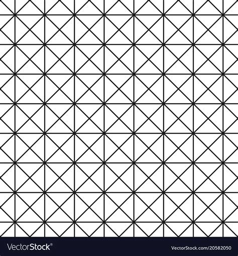 Seamless grid texture - simple linear pattern Vector Image