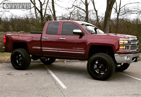 Silverado 2014 Lifted / Wheel Offset 2014 Chevrolet Silverado 1500 Slightly ... : sold 2014 ...