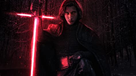 2560x1440 Resolution Adam Driver Kylo Ren 1440P Resolution Wallpaper ...