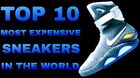 Top 10 Most Expensive Sneakers in the world 2023 - YouTube