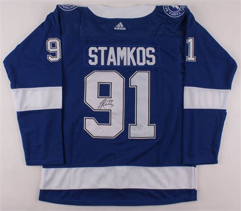 Steven Stamkos Signed Lightning Captain Jersey (JSA COA) | Pristine Auction