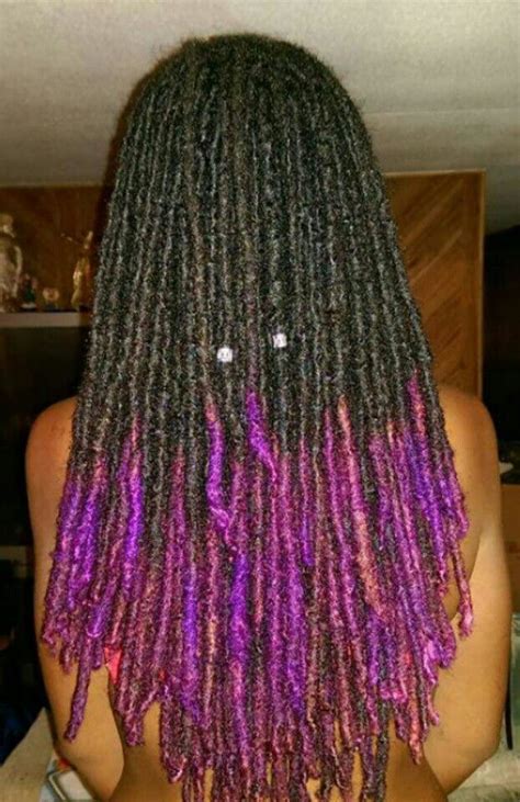 85 best Purple Locs images on Pinterest | Box braids, Dreadlock styles and Dreadlocks