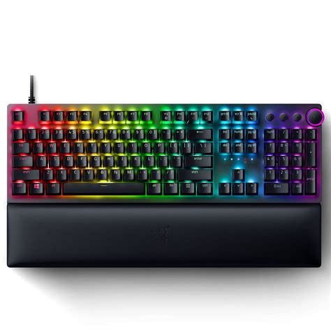 Razer Huntsman V2 Optical Gaming Keyboard: Fastest Clicky Optical ...