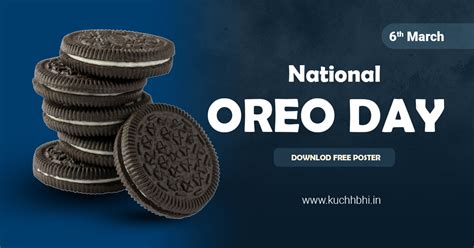 National Oreo Day: 06 March | Download Poster And Hd Images Free