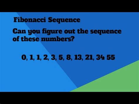 Fibonacci sequence definition - elgola