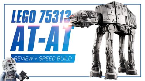 LEGO 75313: AT-AT - HANDS-ON REVIEW - YouTube