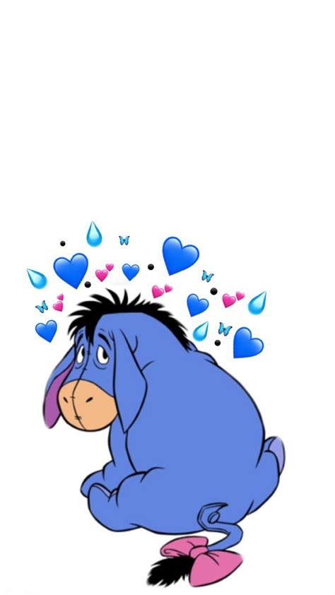 Cute Baby Eeyore Wallpaper