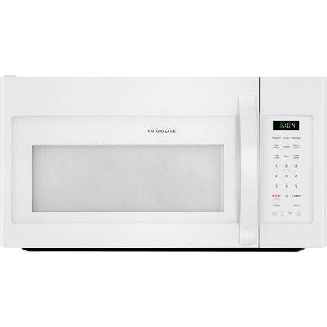 Frigidaire FFMV1846VW 30 White Over the Range Microwave with 1.8 cu. ft. Capacity 1000 Cooking ...