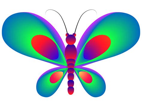 Abstract Butterfly Vector by Dibakar Jana on Dribbble