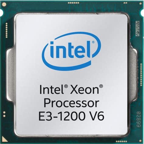 Intel Xeon E3-1230 v6 Quad-core (4 Core) 3.50 GHz Processor - Socket H4 ...