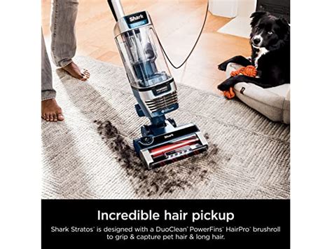 Shark AZ3002 Stratos Upright Vacuum with DuoClean PowerFins (NEW: Damaged Box)