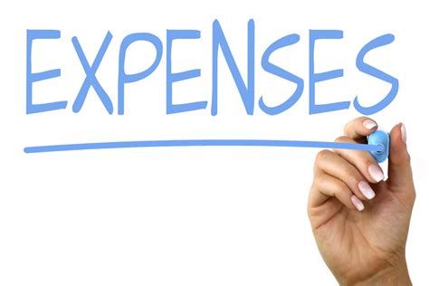 Expenses - Handwriting image