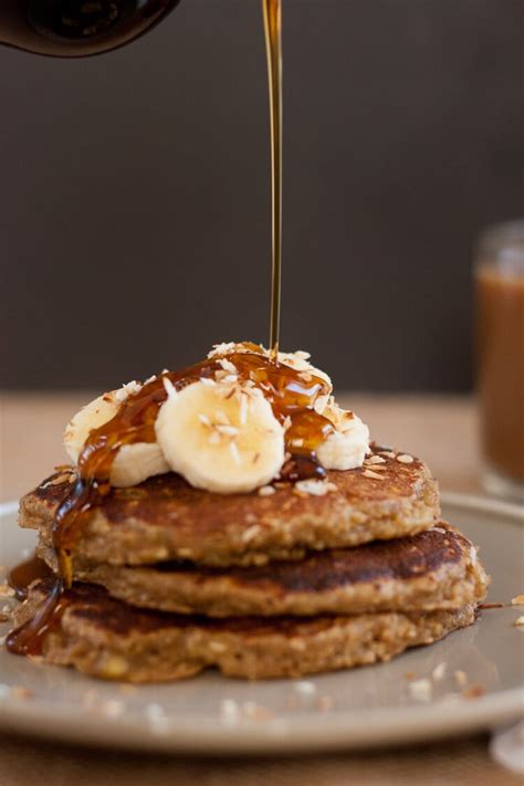 Gluten-Free Banana Oat Pancakes