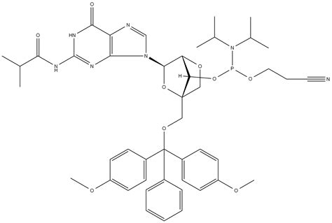 DMTr-LNA-G(iBu)-3'-CED-phosphoramidite | 206055-77-8