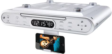 Consumer Electronics Radio Under Counter Cabinet Kitchen CD Clock ...