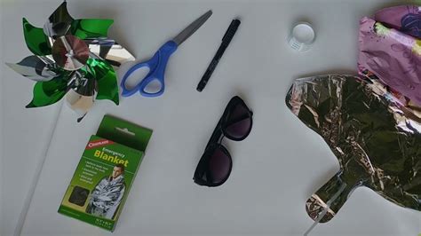 DIY How to make solar eclipse viewing glasses for cheap Walmart DollarTree using Mylar film ...