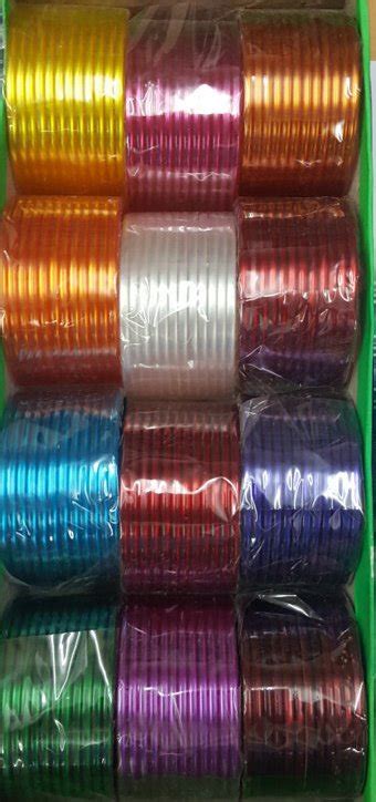 Plastic Bangles 2’4 size – 12 cut bangles – SilkThreadMaterials.com