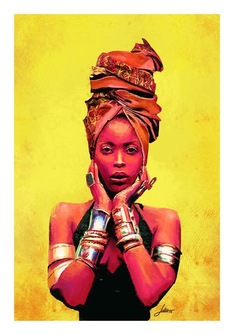 Erykah Badu on Behance